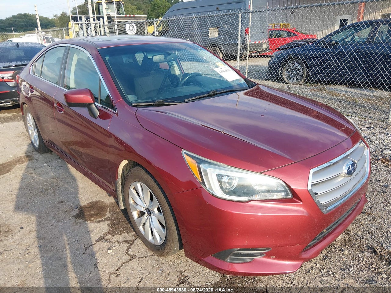 4S3BNAD6XF3****** · 2015 SUBARU LEGACY 2.5I PREMIUM