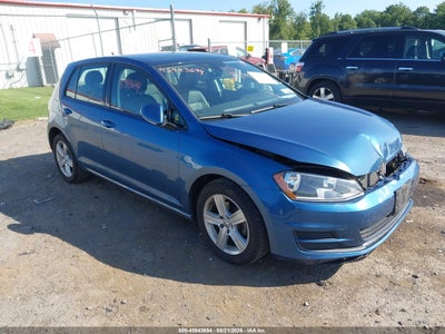 2017 VOLKSWAGEN GOLF TSI S 4-DOOR/TSI SE 4-DOOR/TSI SEL 4-DOOR/TSI WOLFSBURG EDITION 4-DOOR