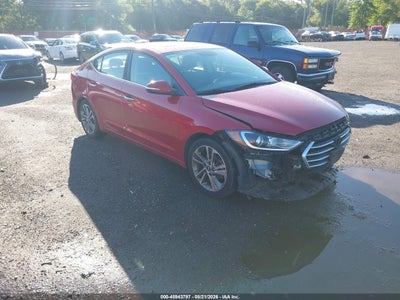 5NPD84LF4HH****** · 2017 HYUNDAI ELANTRA LIMITED