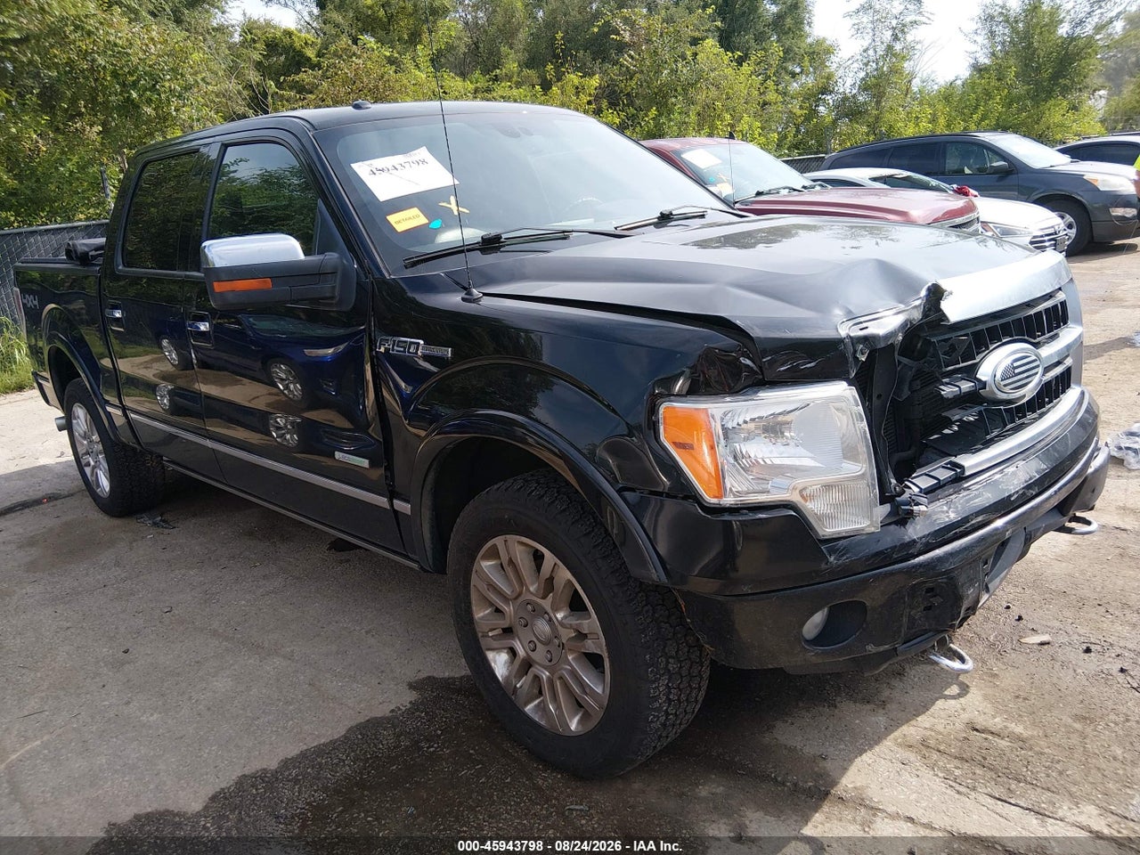 2011 FORD F-150 PLATINUM