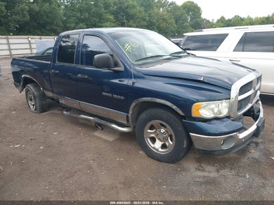 1D7HA18N83S****** · 2003 DODGE RAM 1500 SLT/LARAMIE/ST