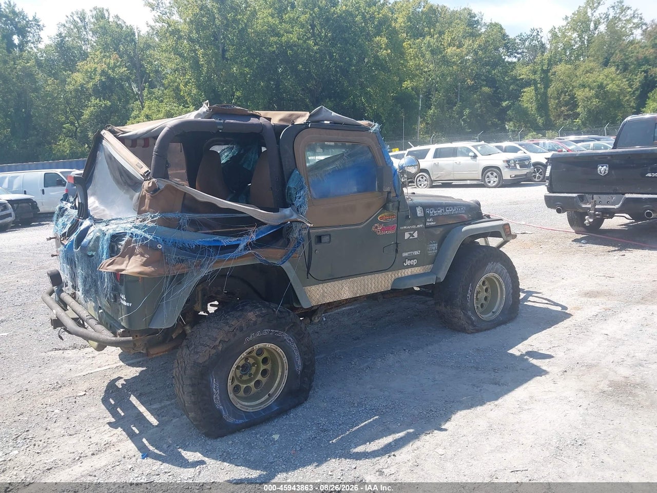2002 JEEP WRANGLER X · 4/10