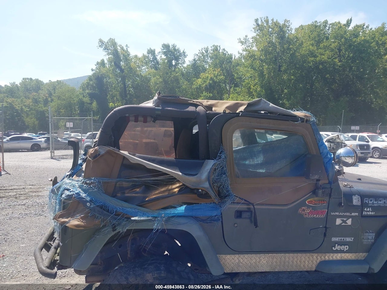 2002 JEEP WRANGLER X · 6/10
