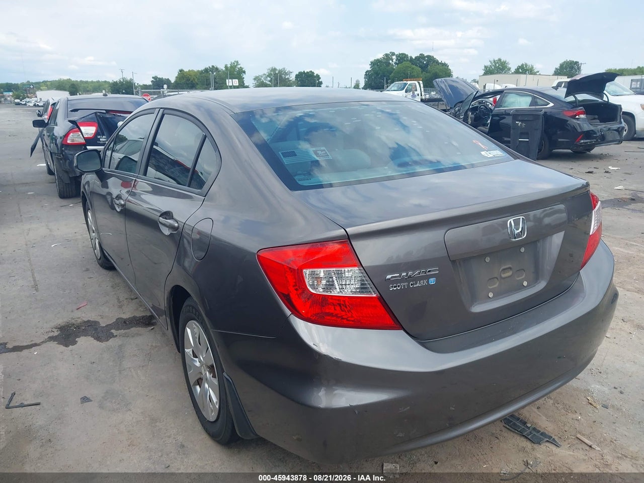 2012 HONDA CIVIC LX · 3/11