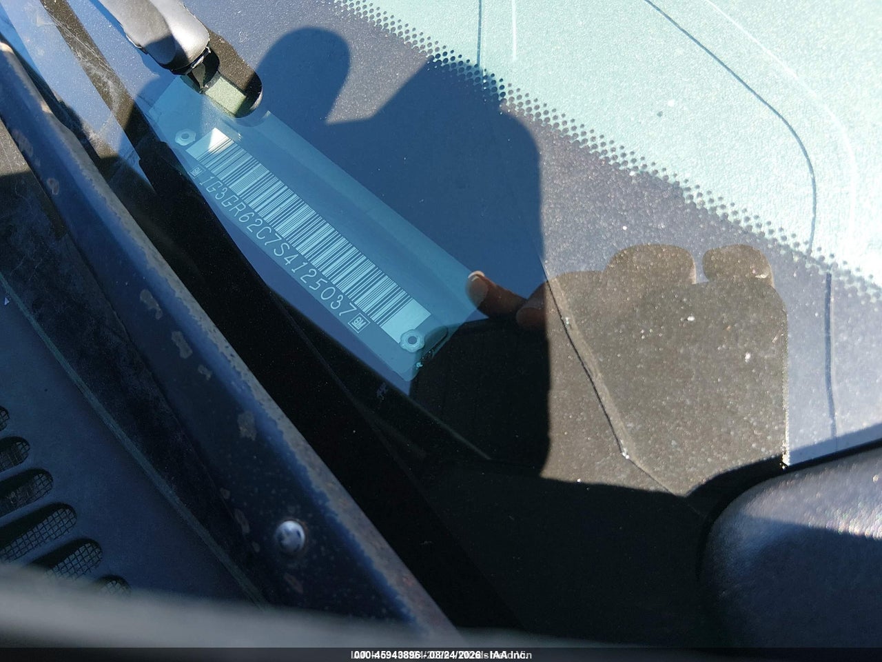 1G3GR62C7S4****** · 1995 OLDSMOBILE AURORA · 9/11