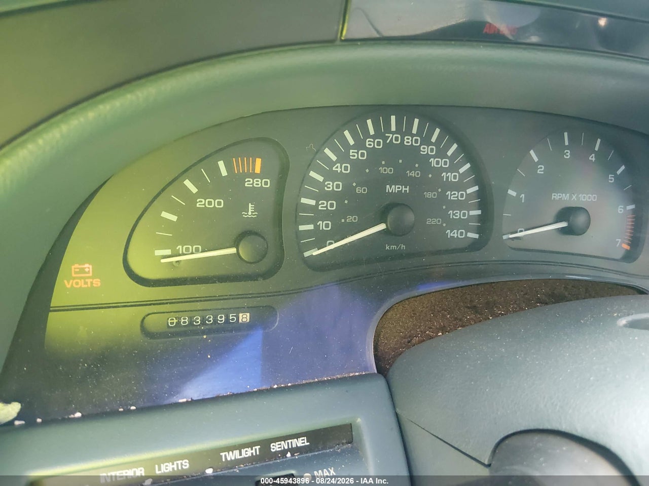 1G3GR62C7S4****** · 1995 OLDSMOBILE AURORA · 7/11