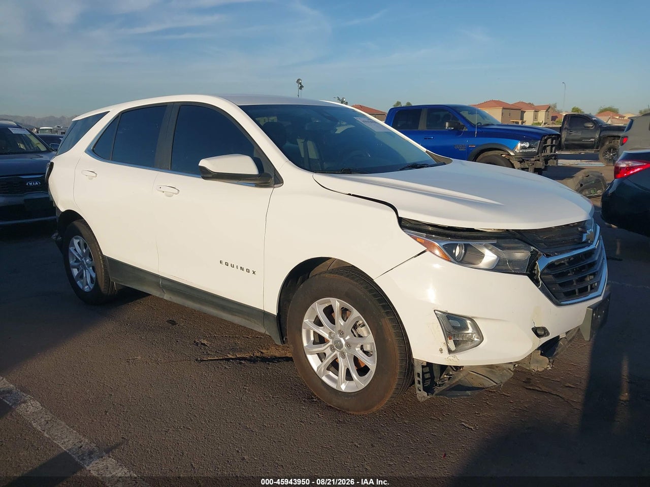 3GNAXKEV0MS****** · 2021 CHEVROLET EQUINOX FWD LT