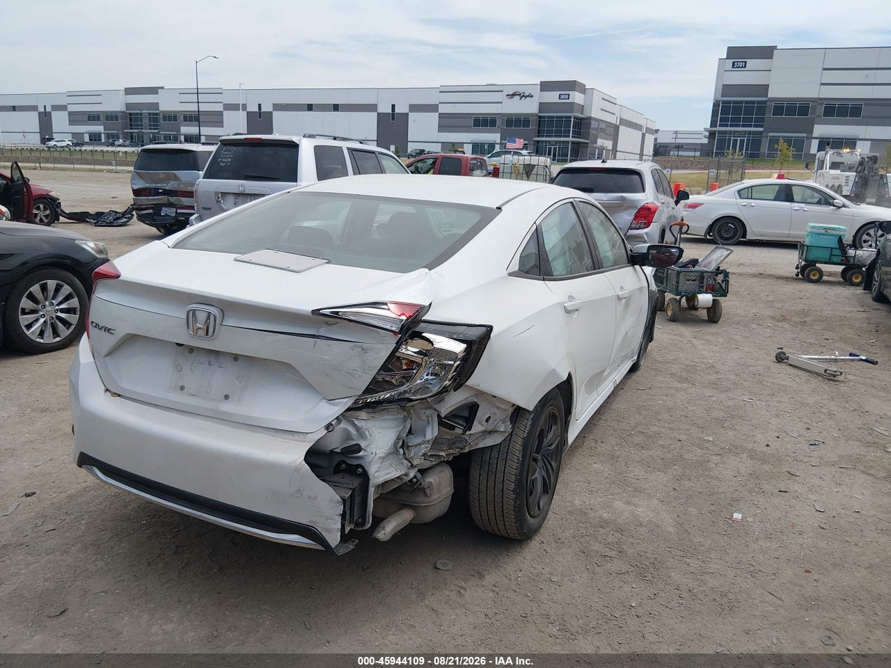 2021 HONDA CIVIC LX · 4/10