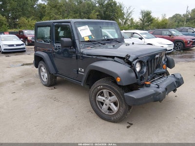 1J8FA24107L****** · 2007 JEEP WRANGLER X