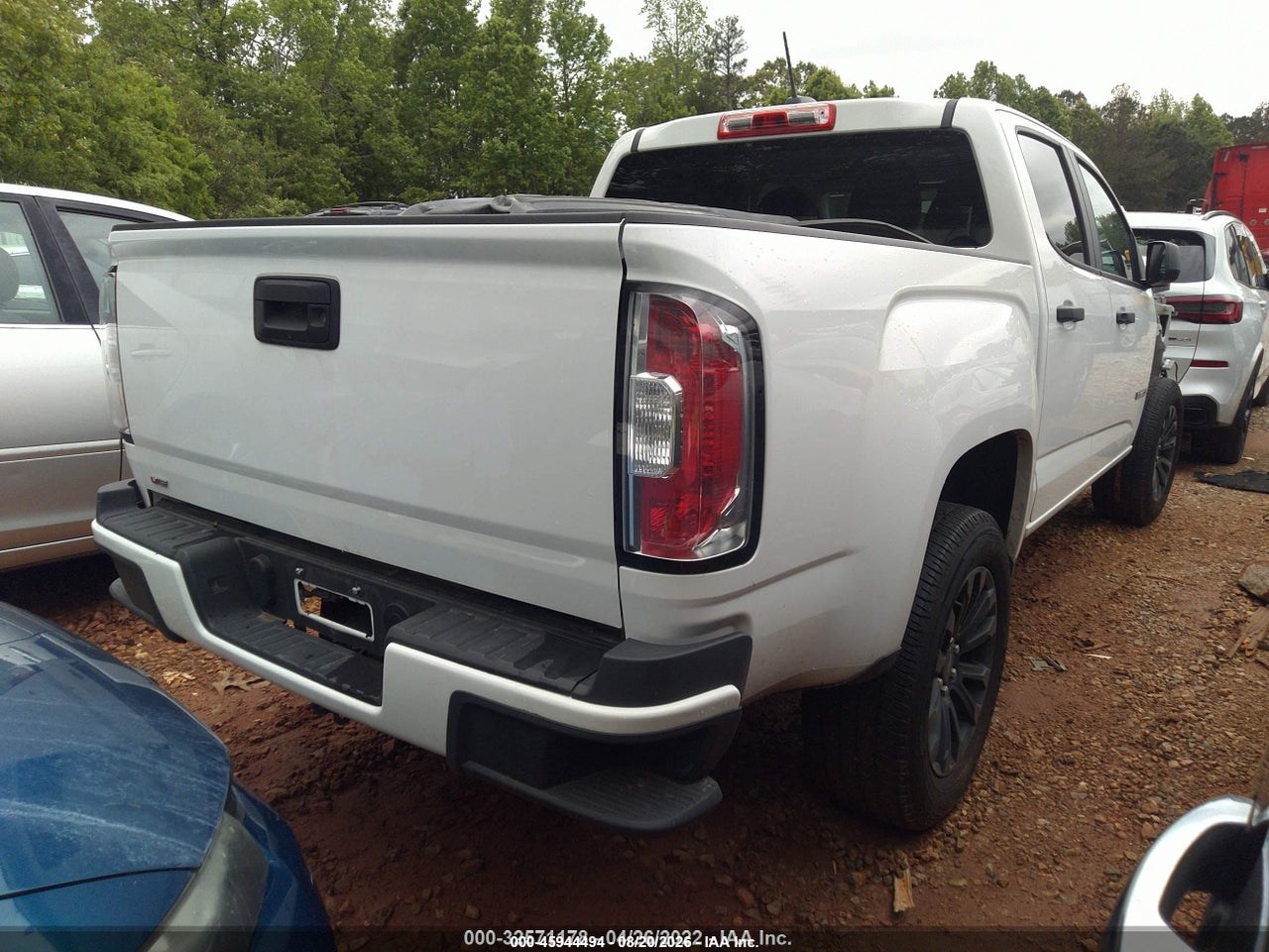 2021 GMC CANYON 2WD  SHORT BOX ELEVATION STANDARD · 4/11