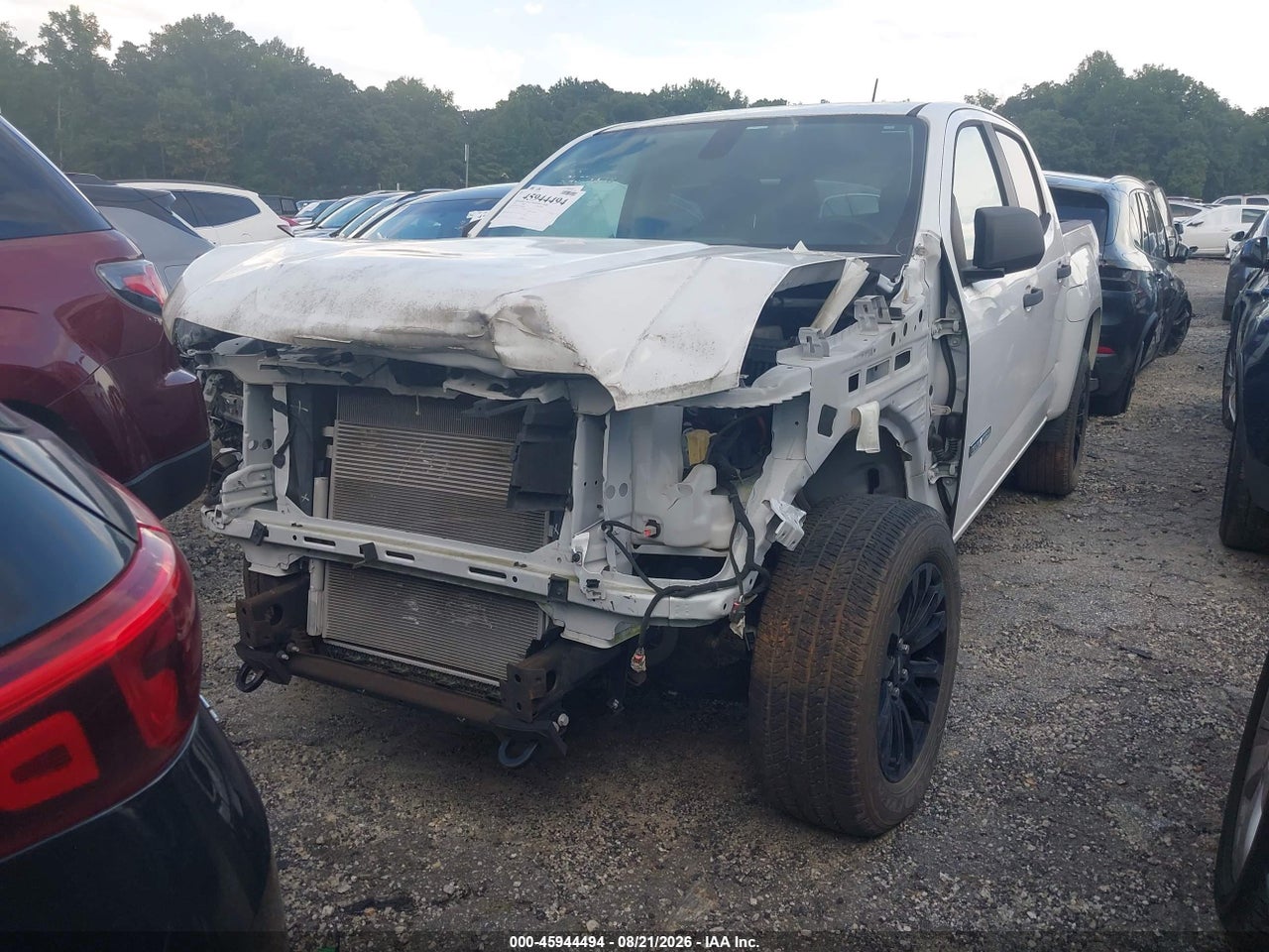 2021 GMC CANYON 2WD  SHORT BOX ELEVATION STANDARD · 2/11