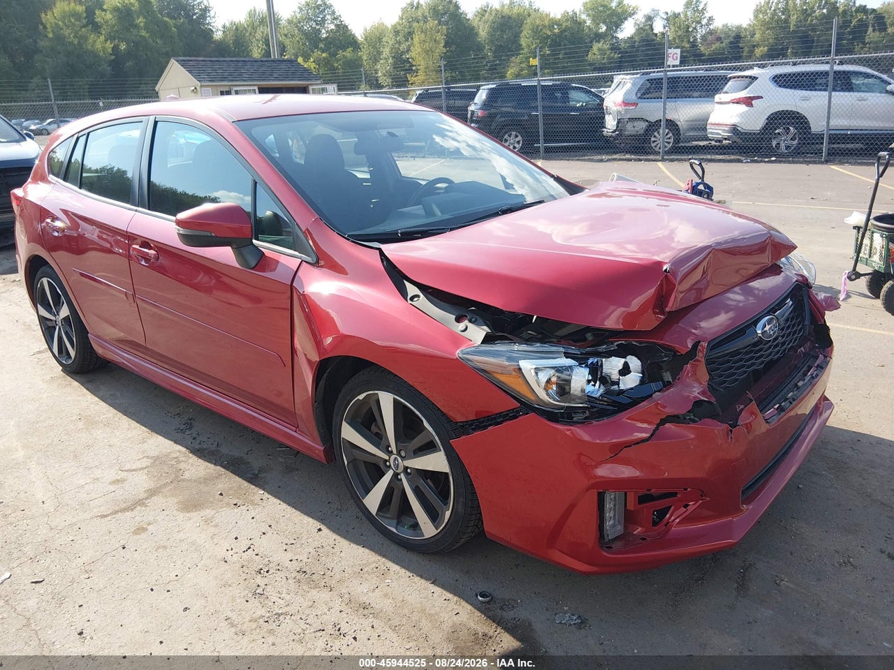 4S3GTAK6XH3****** · 2017 SUBARU IMPREZA 2.0I SPORT