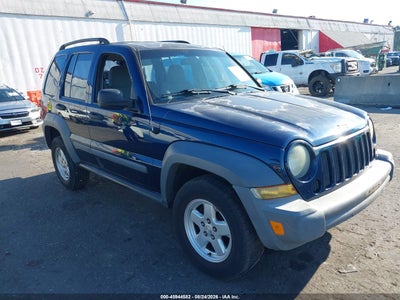 1J4GK48K55W****** · 2005 JEEP LIBERTY SPORT