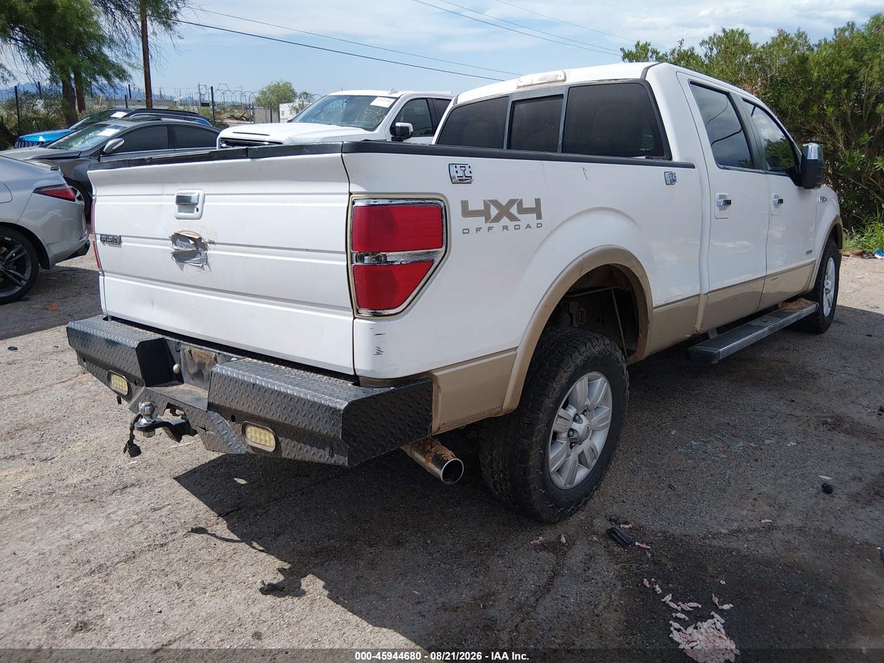 2012 FORD F-150 LARIAT · 4/11