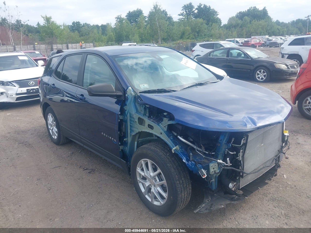 3GNAXSEV3NS****** · 2022 CHEVROLET EQUINOX AWD LS