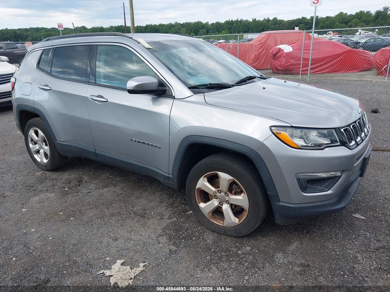 3C4NJDBB0KT****** · 2019 JEEP COMPASS LATITUDE 4X4