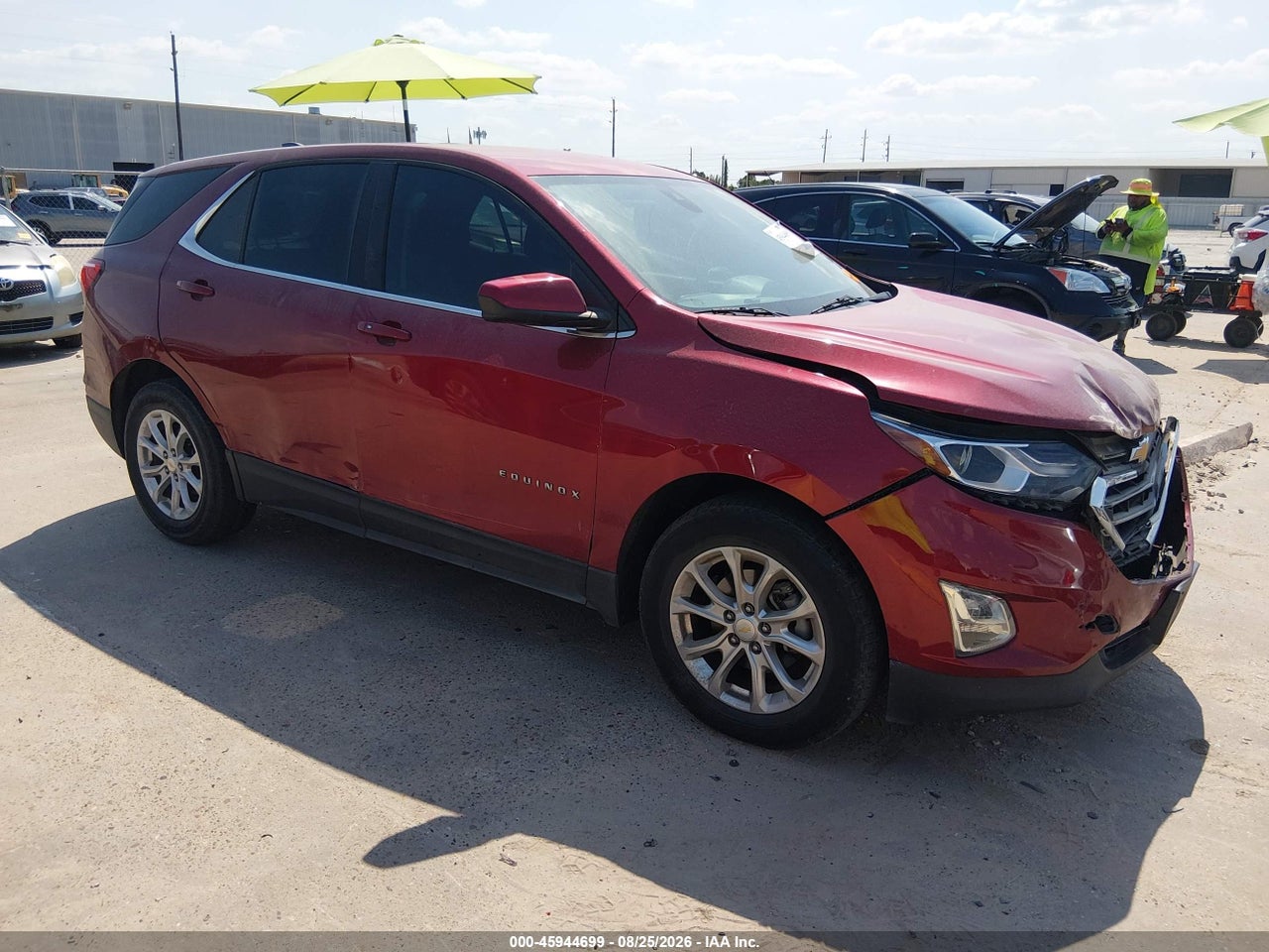 2GNAXKEVXL6****** · 2020 CHEVROLET EQUINOX FWD LT 1.5L TURBO