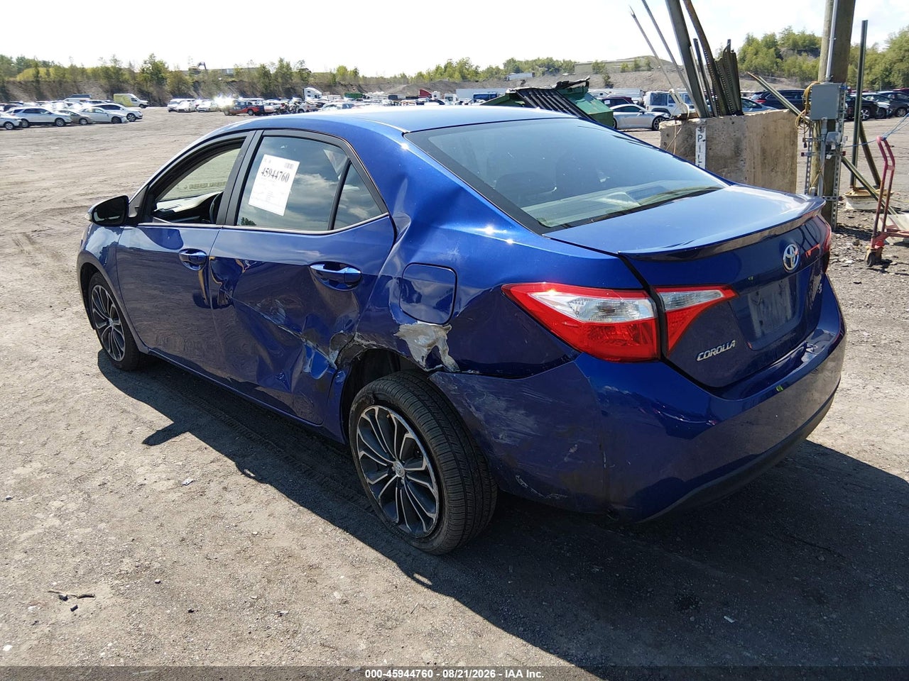 2015 TOYOTA COROLLA S PLUS · 3/11