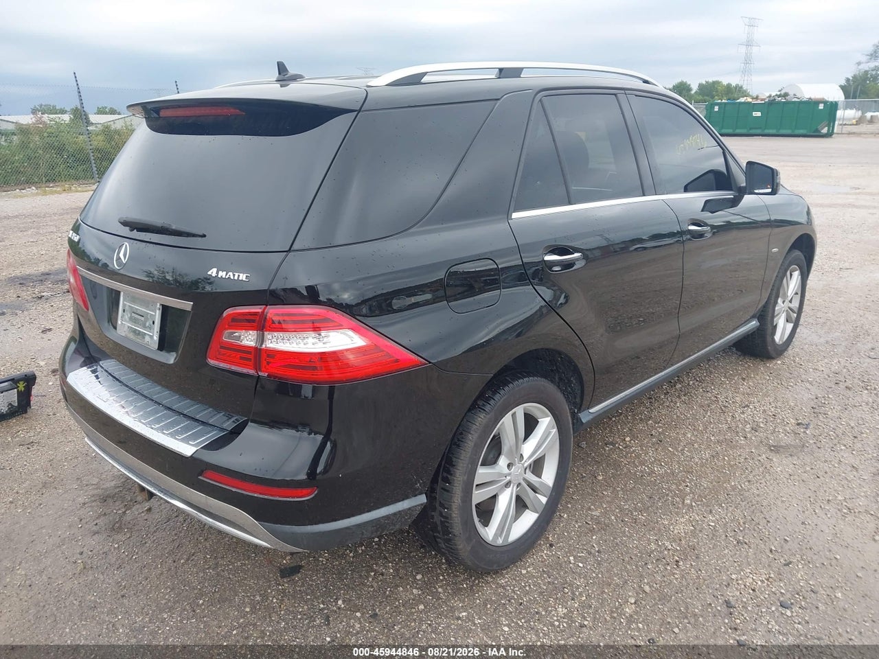 2012 MERCEDES-BENZ ML 350 4MATIC · 4/11