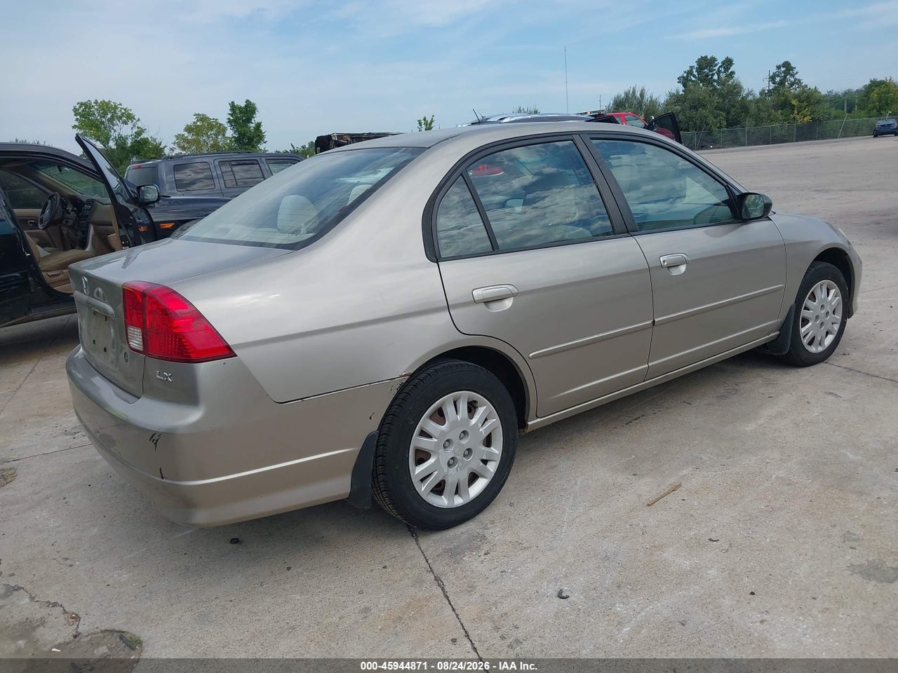 2005 HONDA CIVIC LX · 4/10