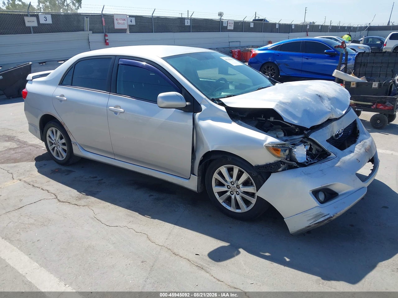 1NXBU40EX9Z****** · 2009 TOYOTA COROLLA S