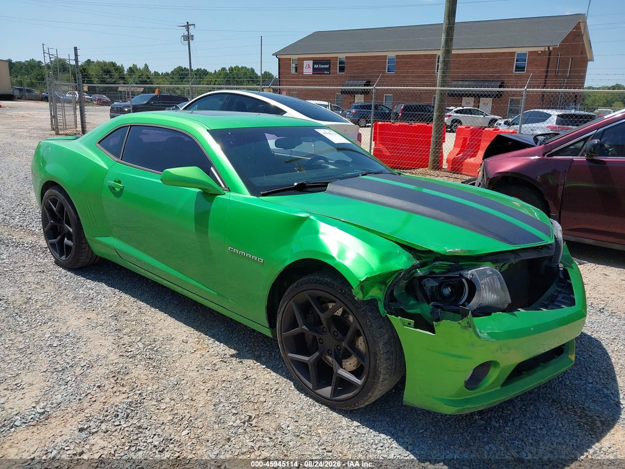 2G1FK1EJ9B9****** · 2011 CHEVROLET CAMARO 2SS