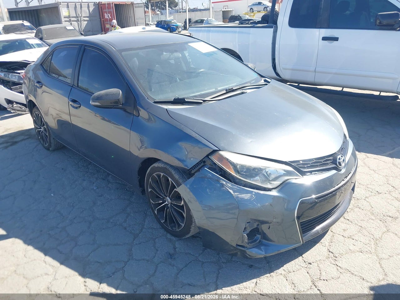 5YFBURHE5EP****** · 2014 TOYOTA COROLLA S PLUS
