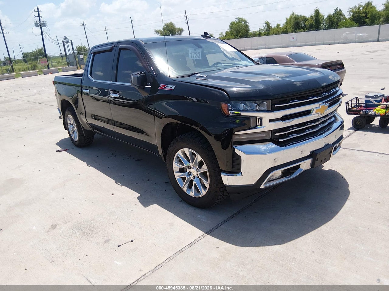 2021 CHEVROLET SILVERADO 1500 4WD  SHORT BED LTZ