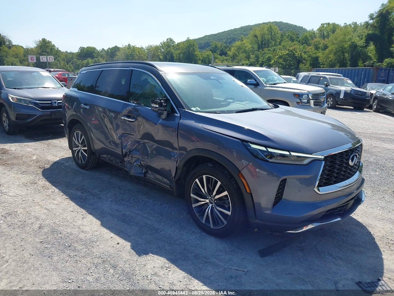 5N1DL1GS3NC****** · 2022 INFINITI QX60 SENSORY AWD