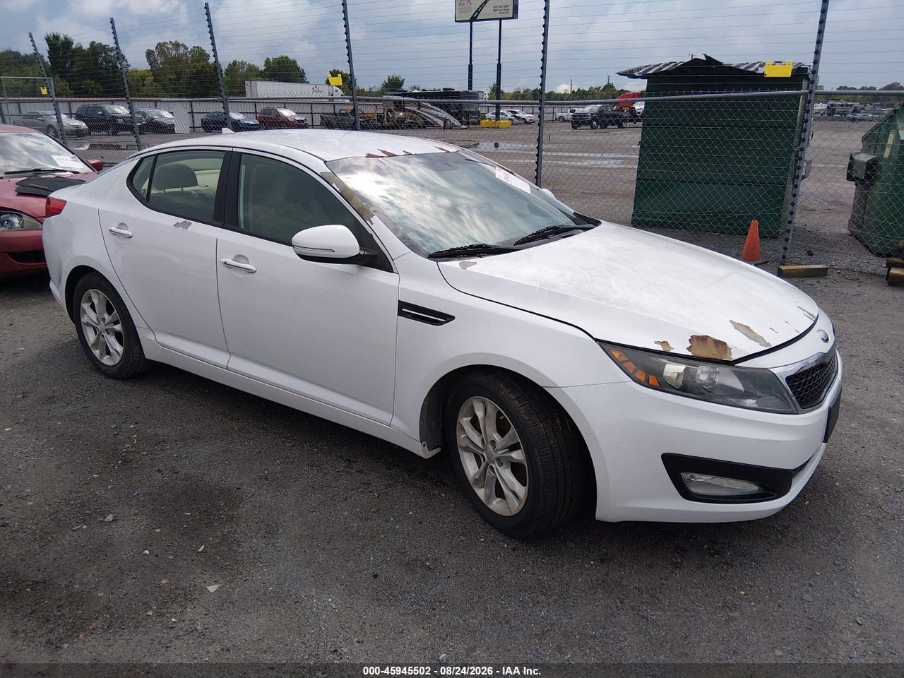 5XXGN4A76DG****** · 2013 KIA OPTIMA EX