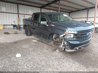 1GCPYFEL0MZ****** · 2021 CHEVROLET SILVERADO 1500 4WD  SHORT BED LT TRAIL BOSS