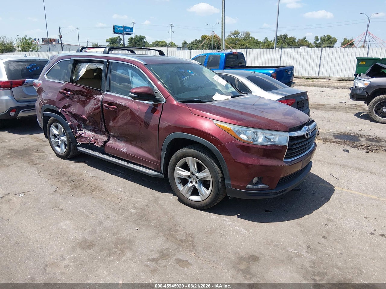 2015 TOYOTA HIGHLANDER LIMITED V6