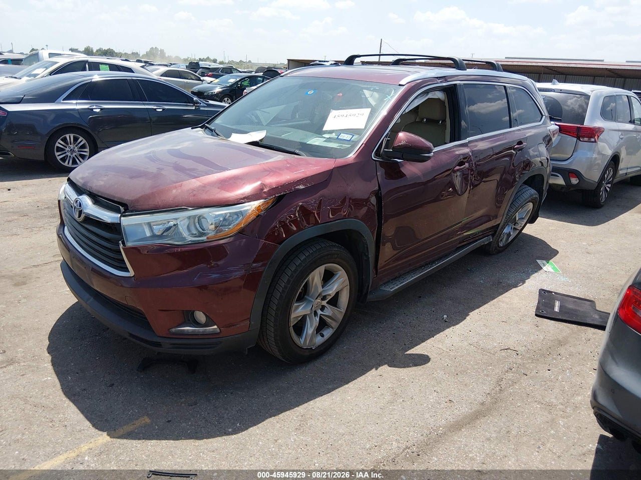 2015 TOYOTA HIGHLANDER LIMITED V6 · 2/10