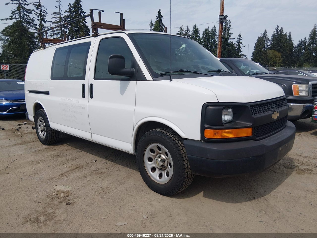 1GCSGAFX3E1****** · 2014 CHEVROLET EXPRESS 1500 WORK VAN