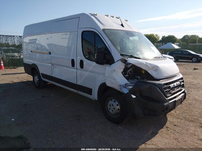 3C6MRVJG1PE****** · 2023 RAM PROMASTER 3500 CARGO VAN HIGH ROOF 159 WB EXT