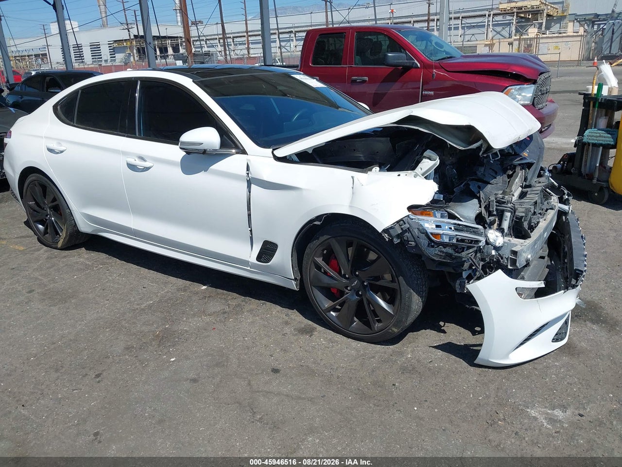 KMTG54TE2NU****** · 2022 GENESIS G70 3.3T RWD