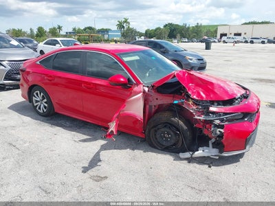 2HGFE2F2XSH****** · 2025 HONDA CIVIC LX