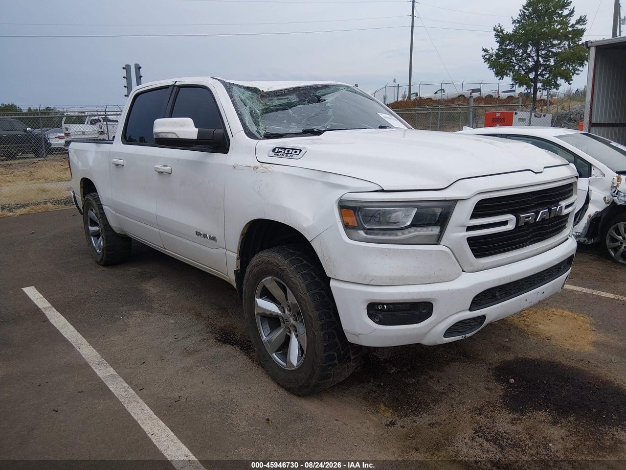 1C6SRFFT5KN****** · 2019 RAM 1500 BIG HORN/LONE STAR  4X4 5'7 BOX