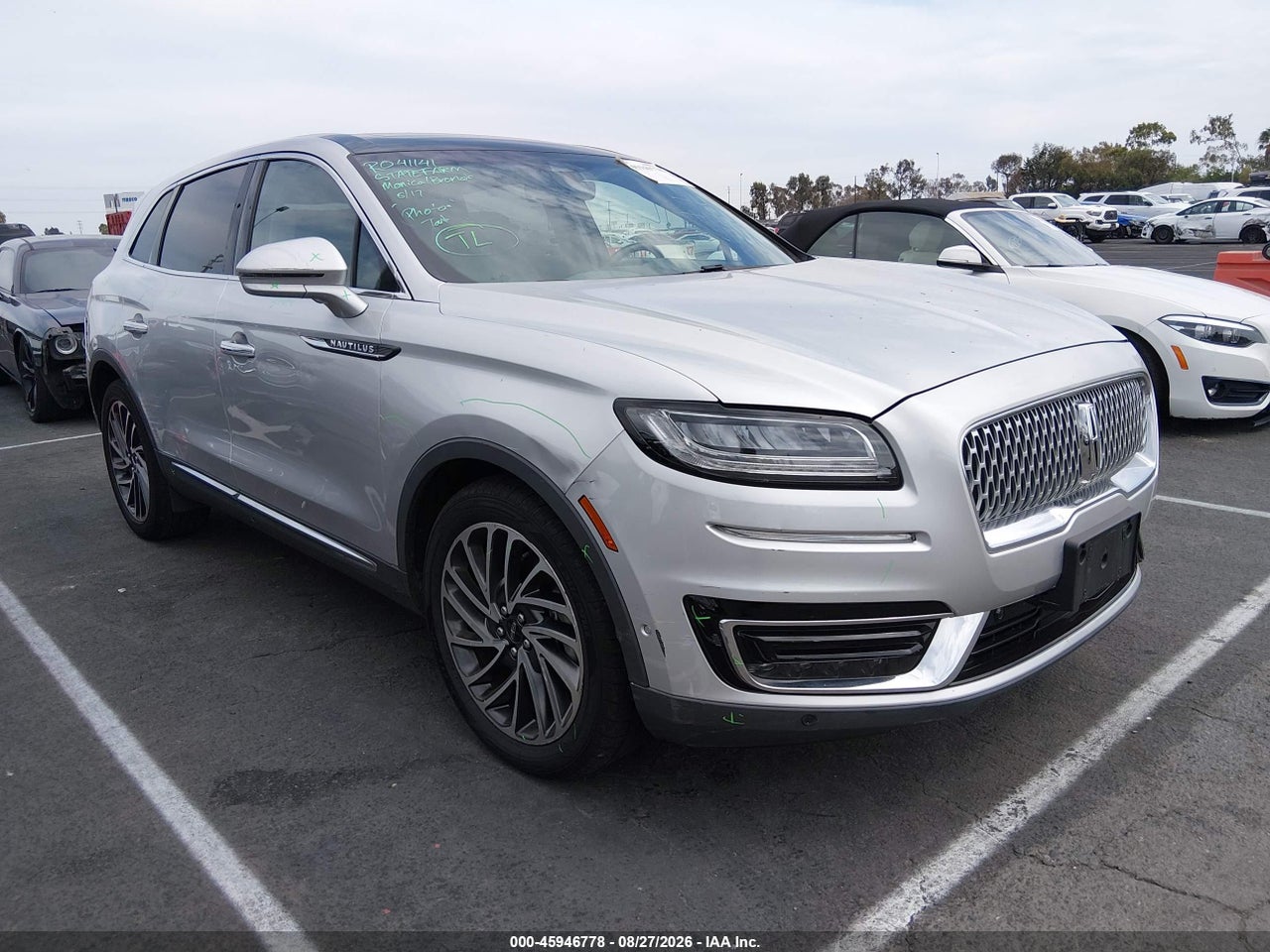 2019 LINCOLN NAUTILUS RESERVE