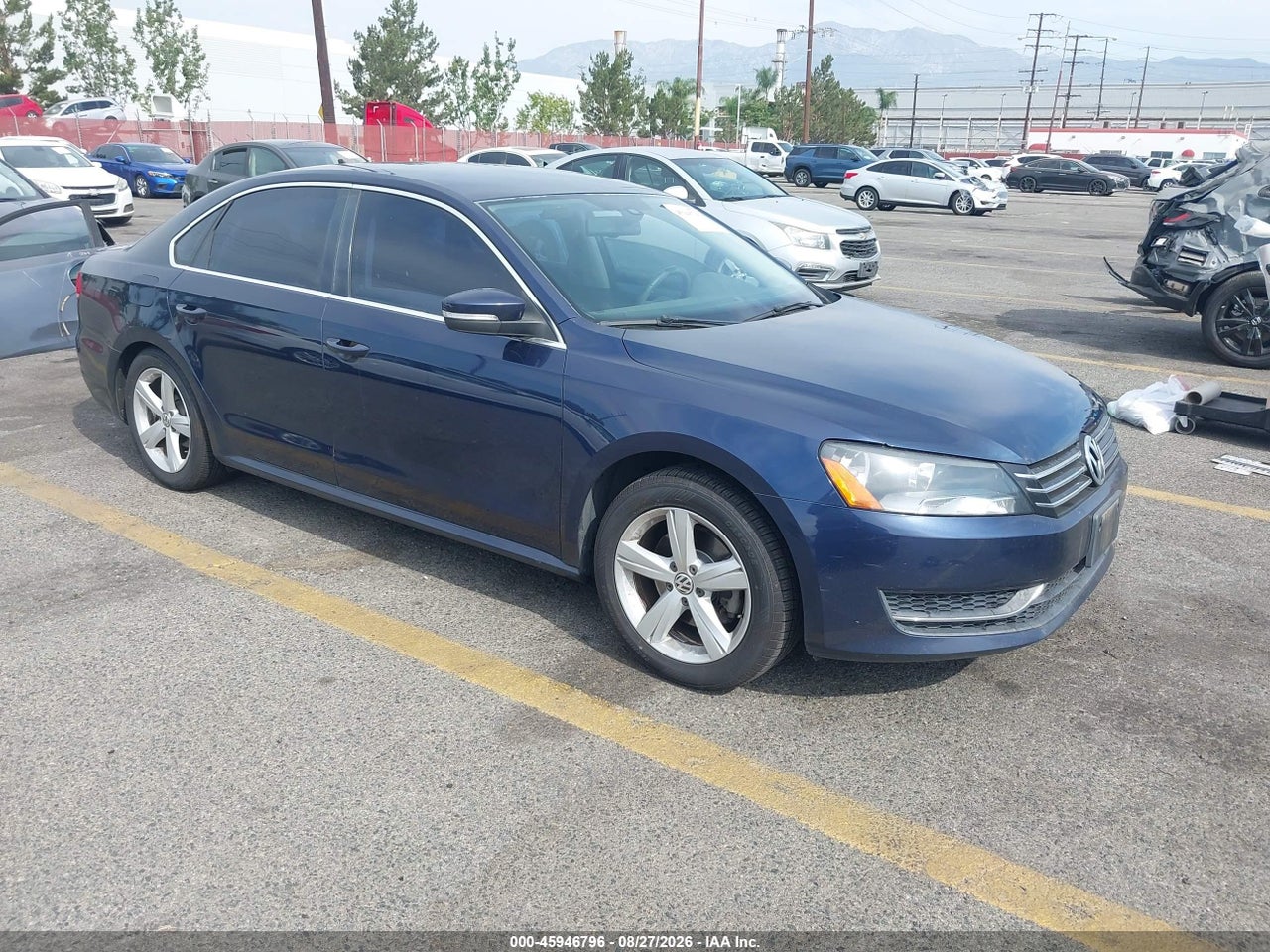 1VWBP7A30DC****** · 2013 VOLKSWAGEN PASSAT 2.5L SE