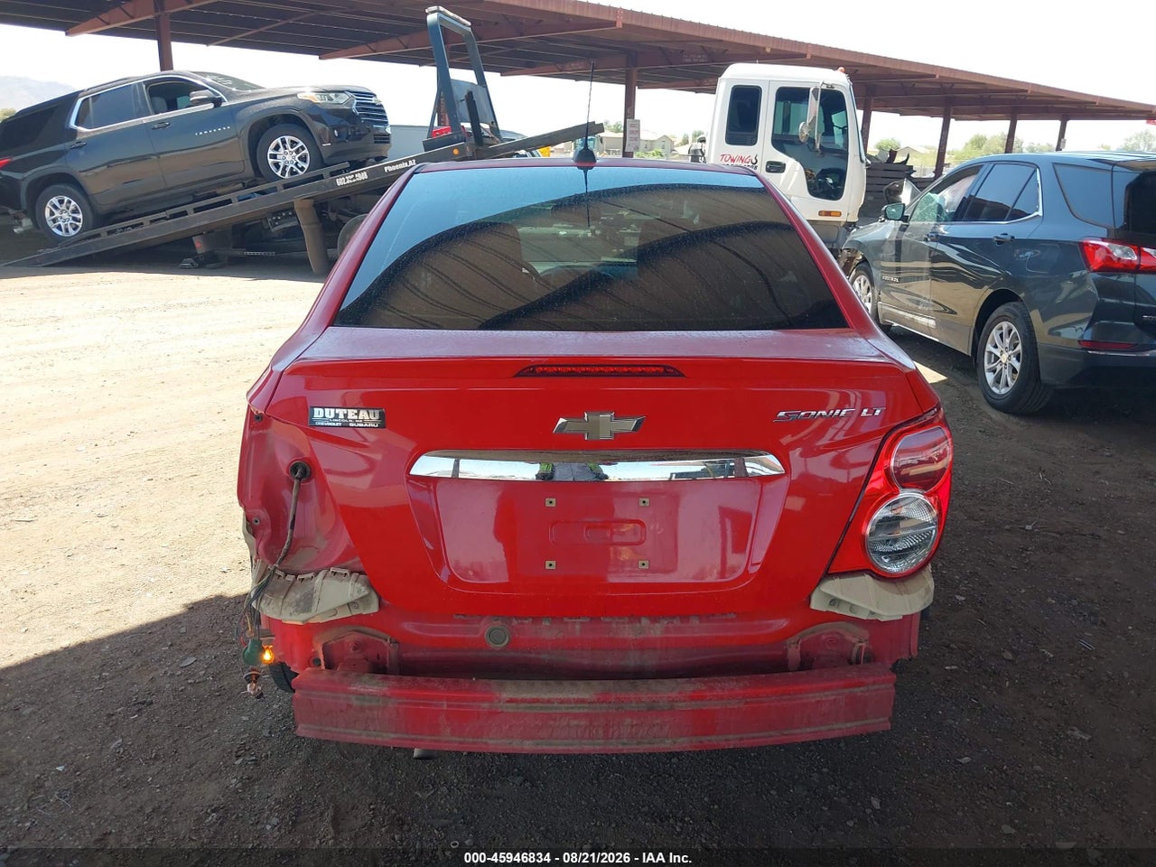 2015 CHEVROLET SONIC LT AUTO · 6/11