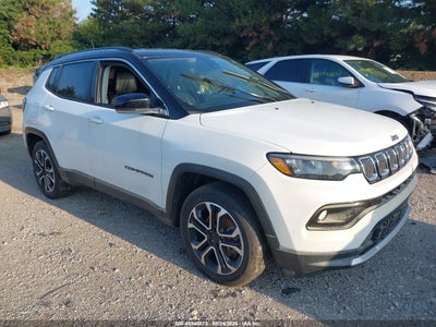 3C4NJDCB6NT****** · 2022 JEEP COMPASS LIMITED 4X4