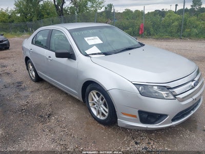 2011 FORD FUSION S