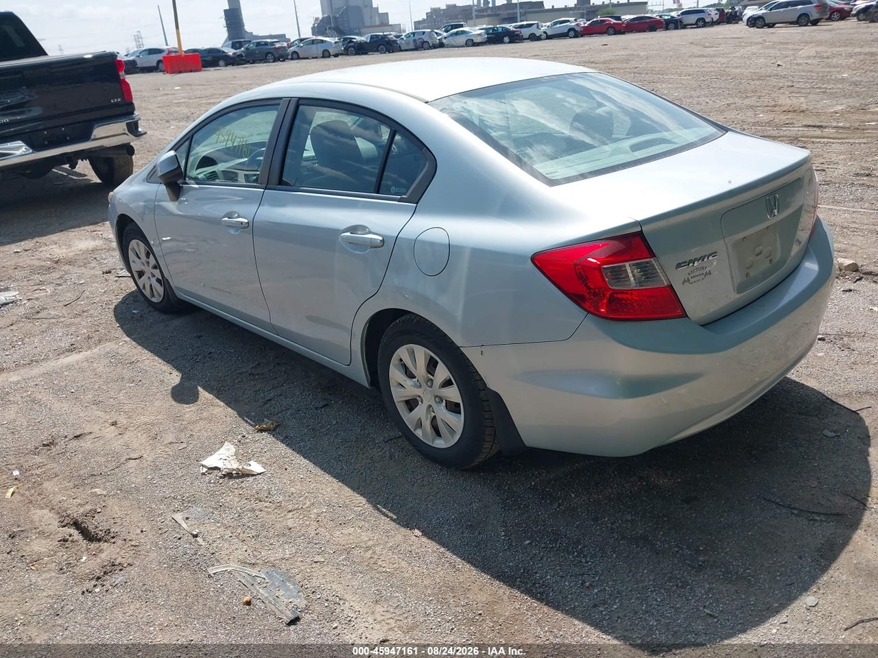 2012 HONDA CIVIC LX · 3/11