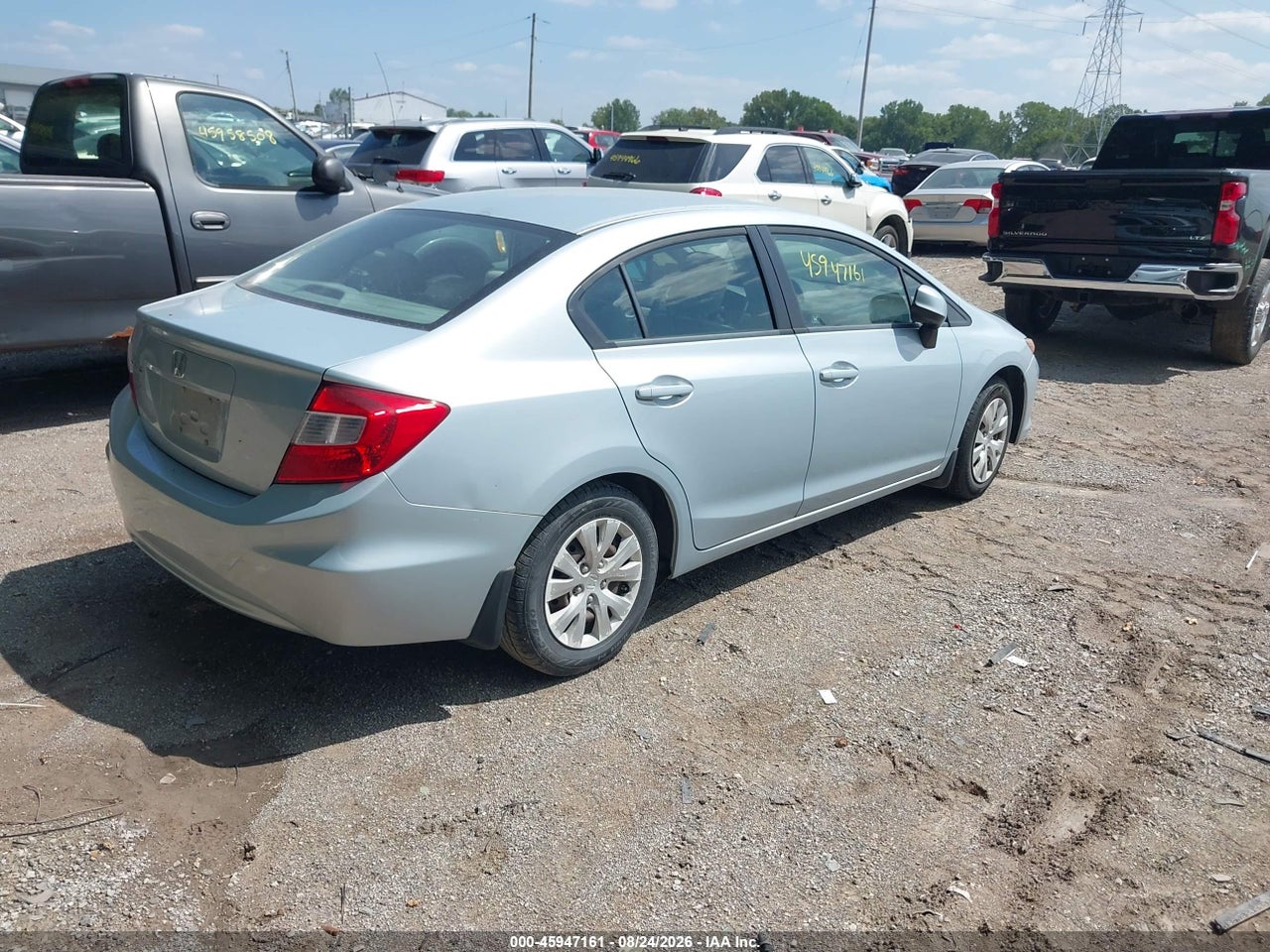 2012 HONDA CIVIC LX · 4/11