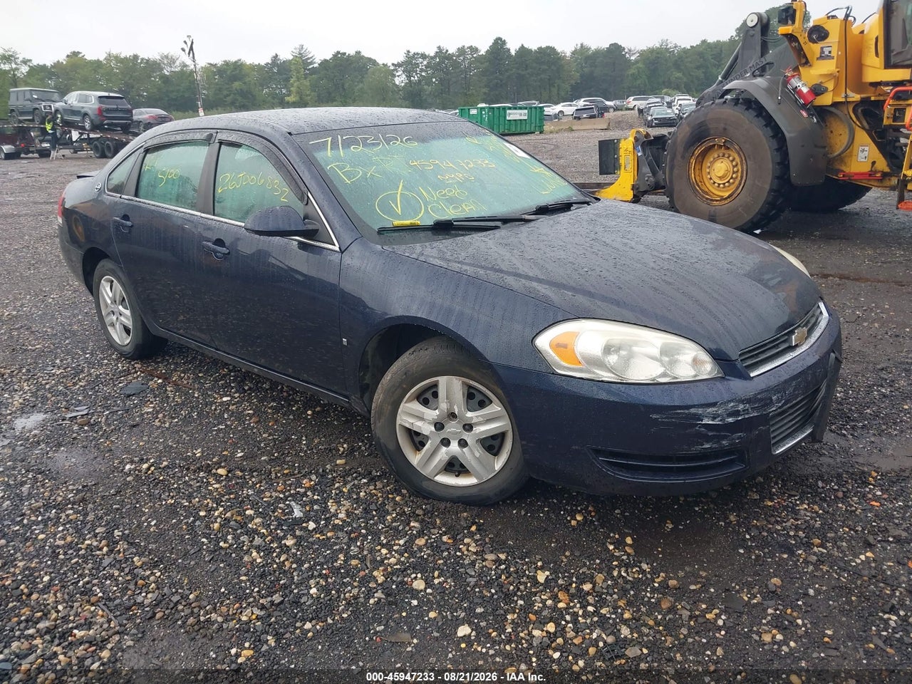 2G1WB58KX81****** · 2008 CHEVROLET IMPALA LS