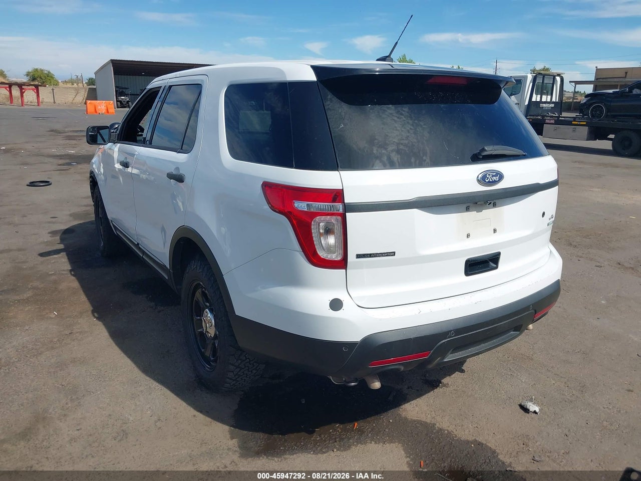 2013 FORD UTILITY POLICE INTERCEPTOR · 3/11