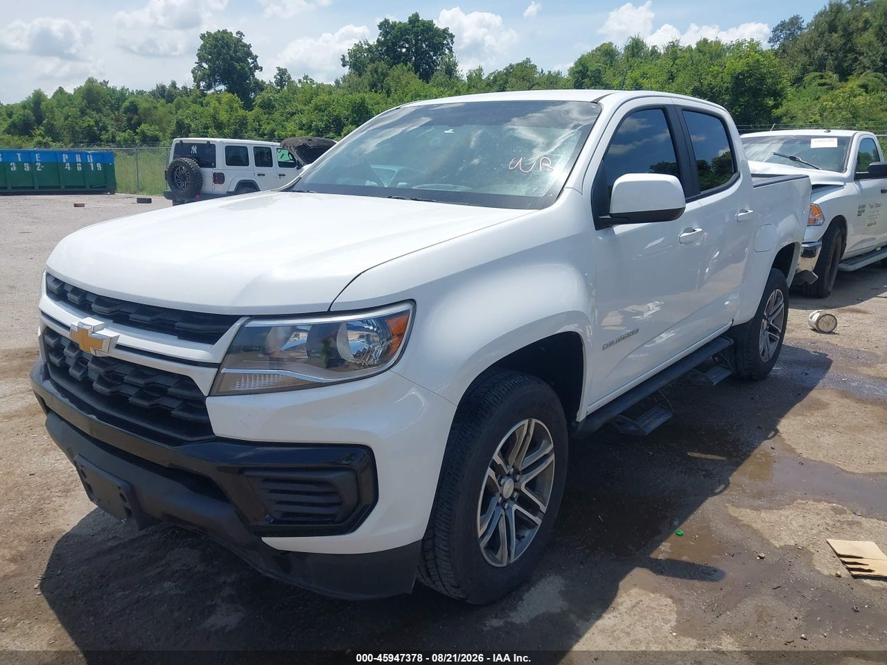 2021 CHEVROLET COLORADO 2WD  SHORT BOX WT · 2/11