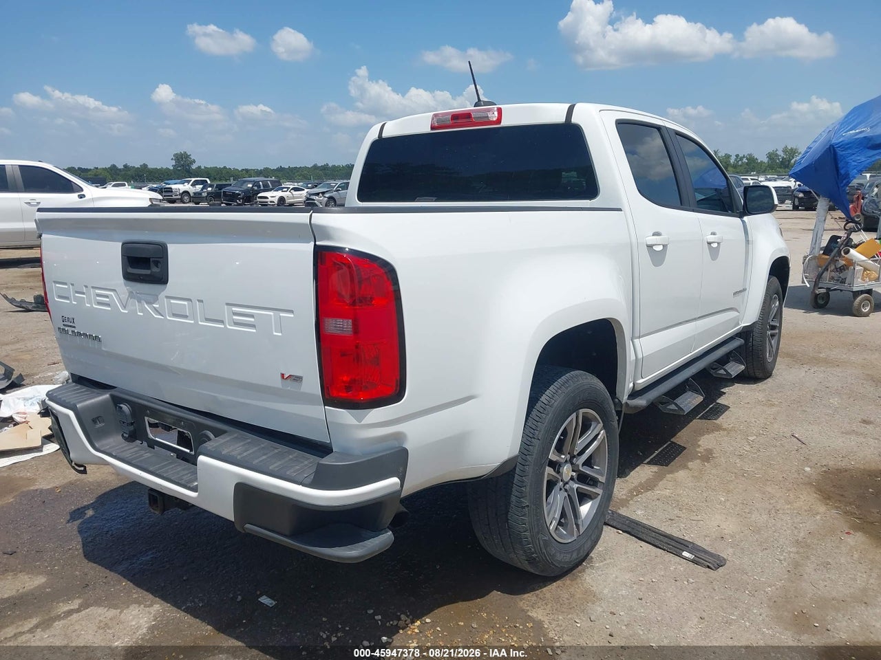2021 CHEVROLET COLORADO 2WD  SHORT BOX WT · 4/11