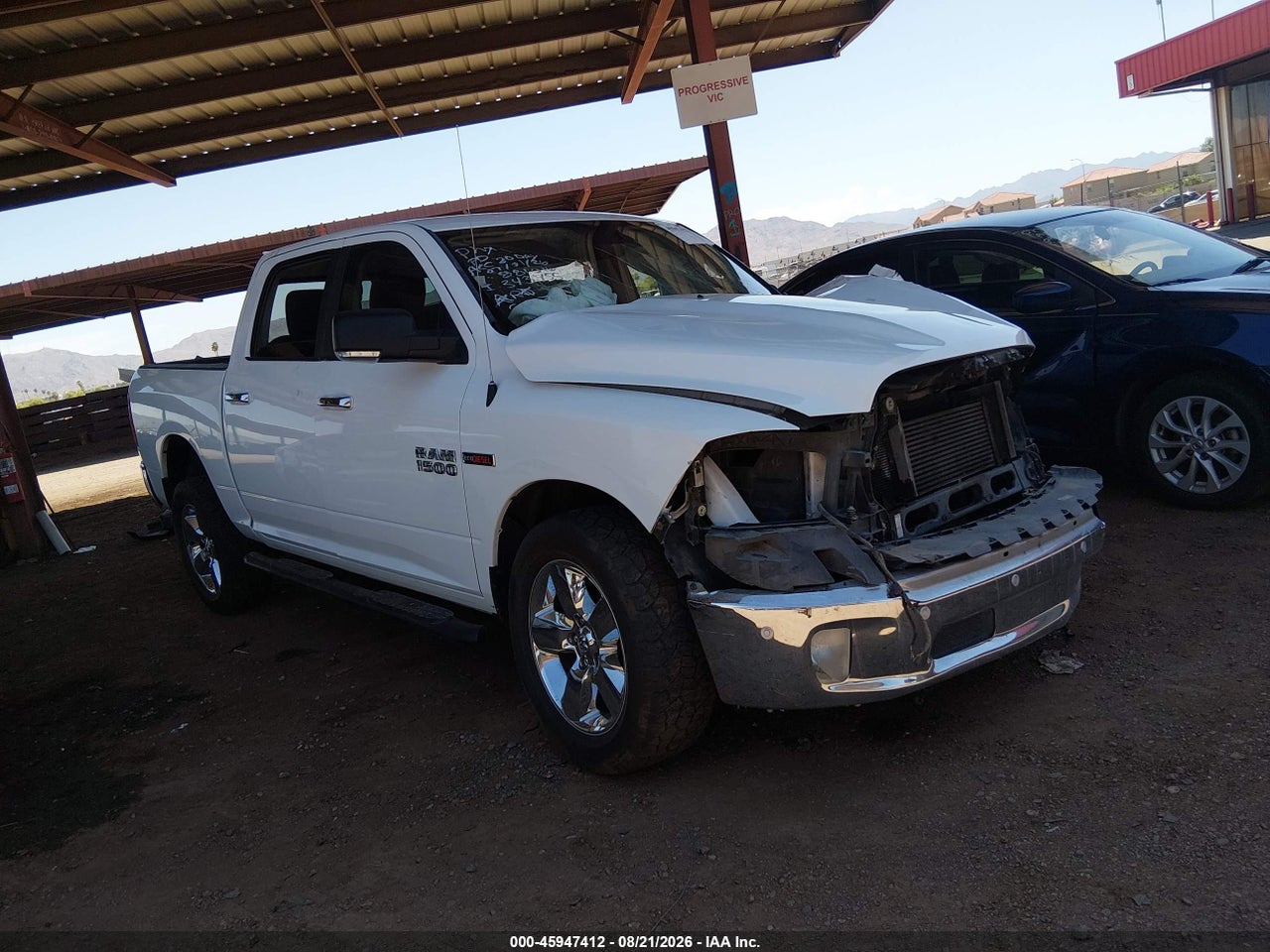 1C6RR7LM7HS****** · 2017 RAM 1500 BIG HORN  4X4 5'7 BOX
